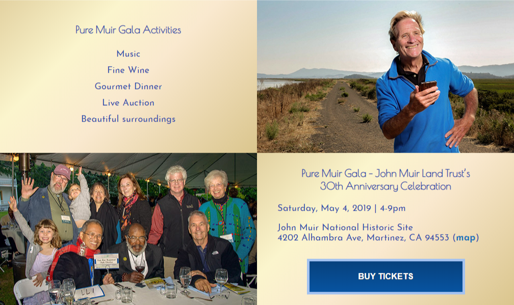 30th Anniversary Pure Muir Gala John Muir Land Trust