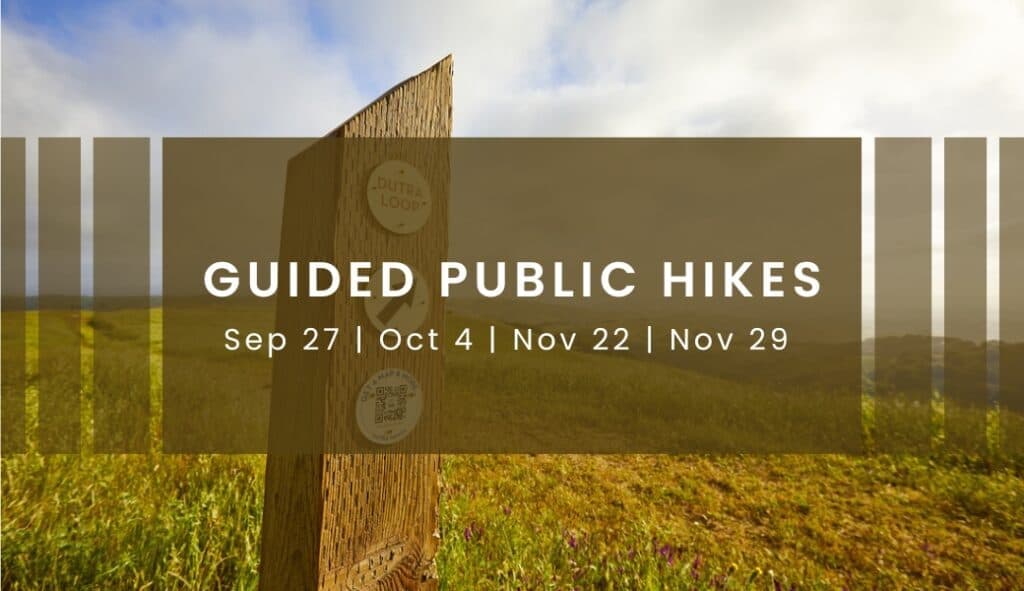 Free guided hikes with John Muir Land Trust