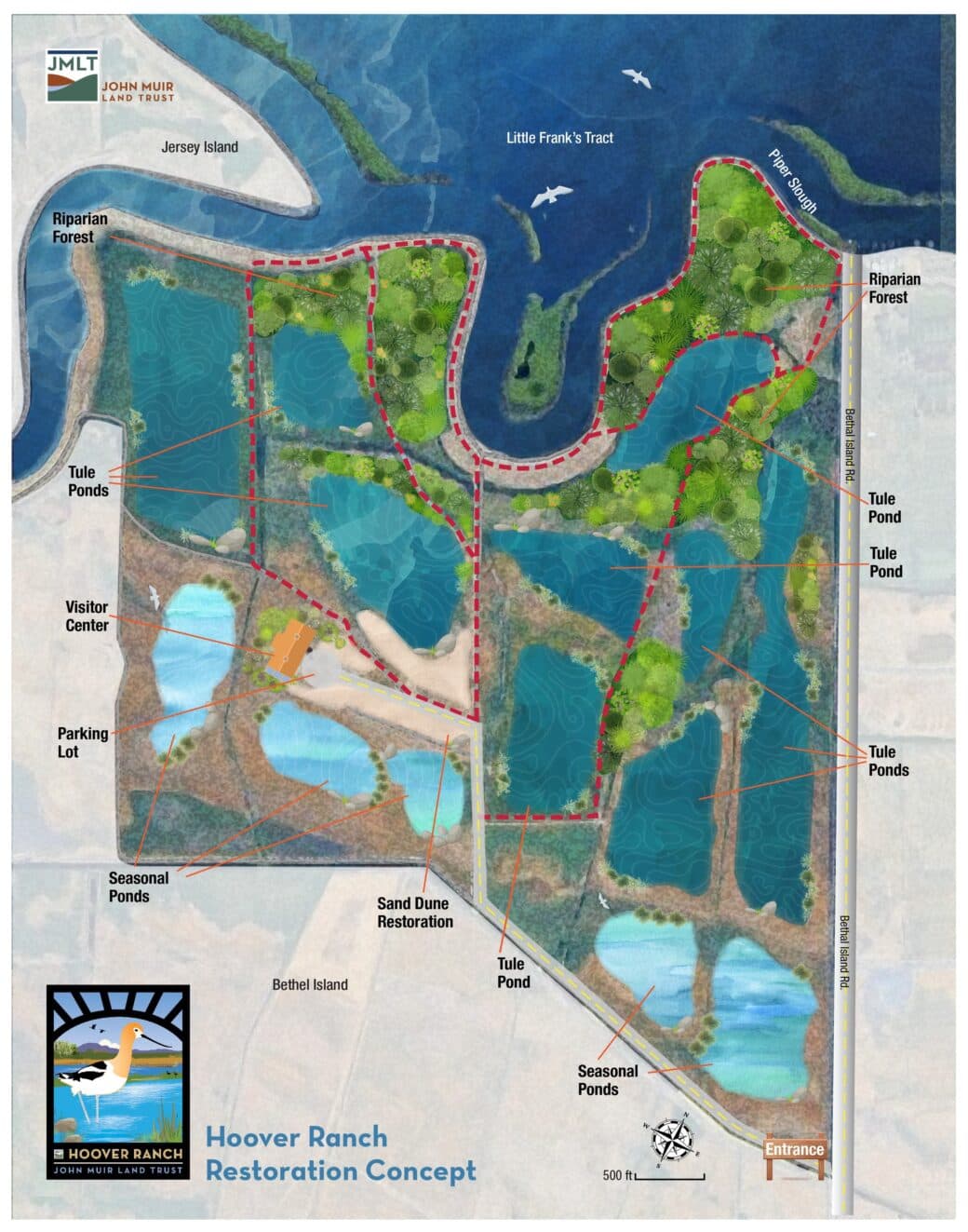 Hoover Ranch restoration concept plan